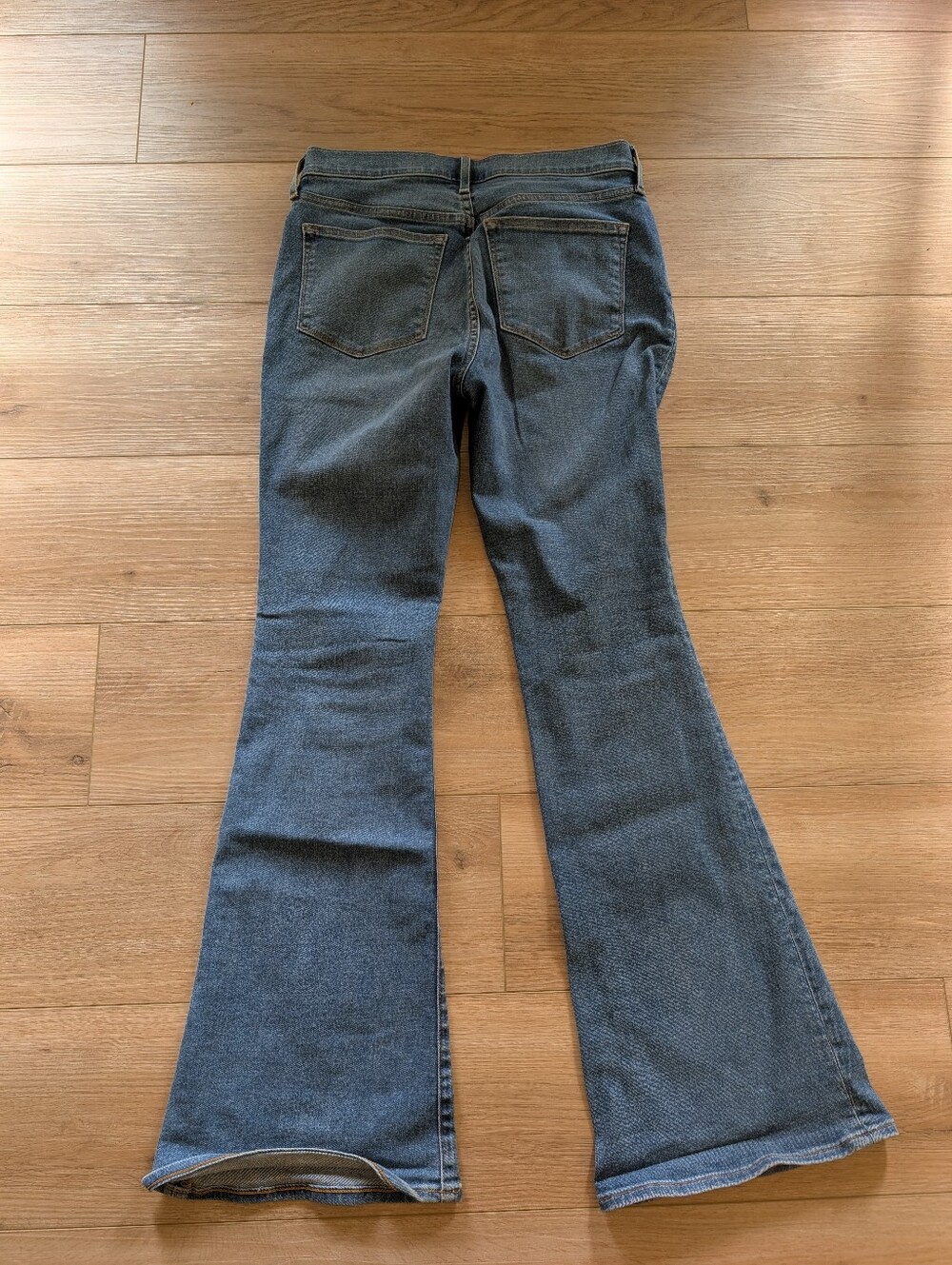J.Crew Full Length Button-Fly Flare Jeans - Picture 7 of 8